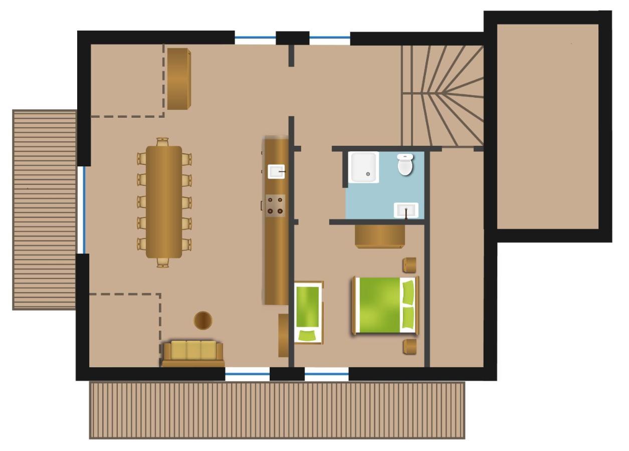 Chalet Montis 弗拉绍 外观 照片